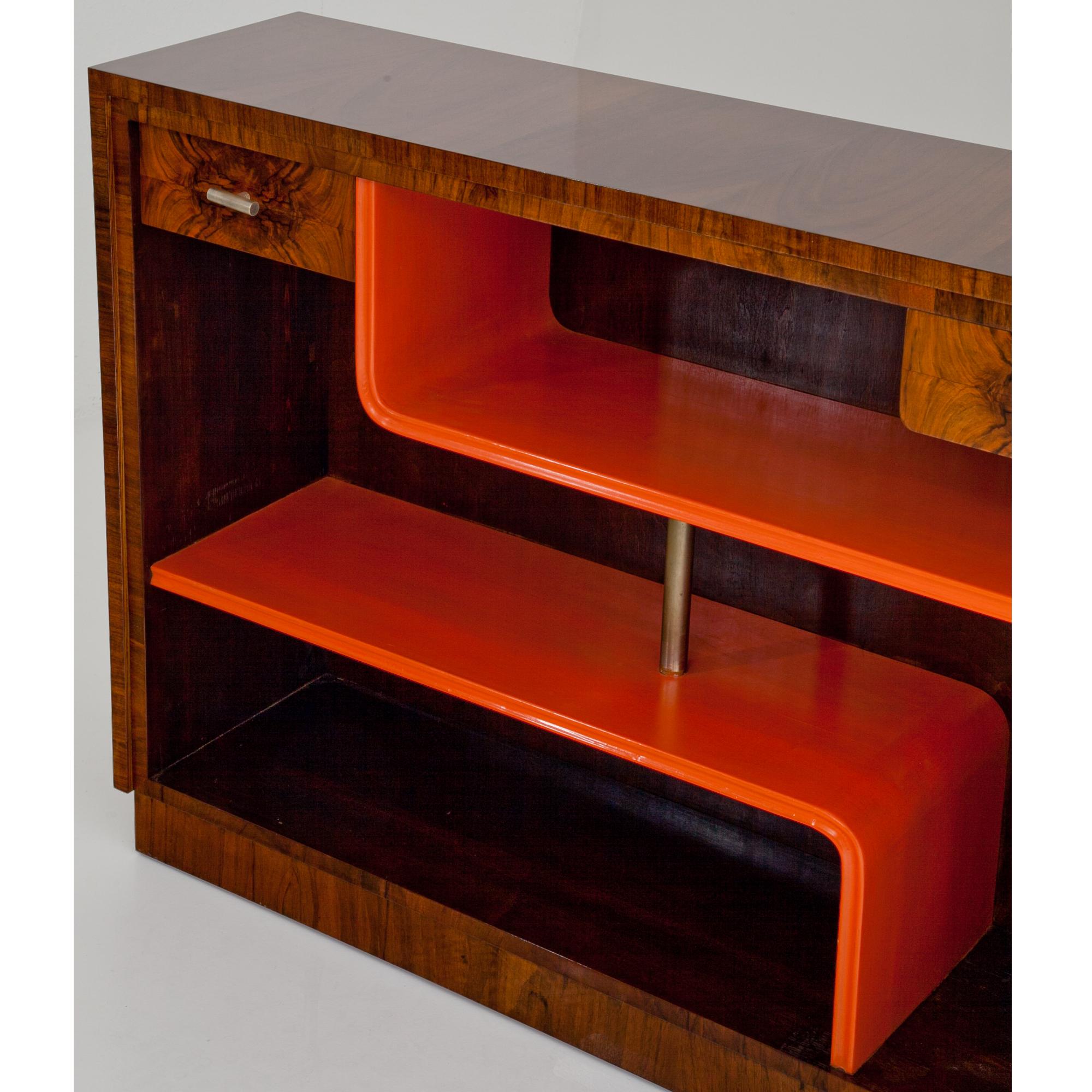 Art Deco Sideboard, 1940s (Wurzelholz)