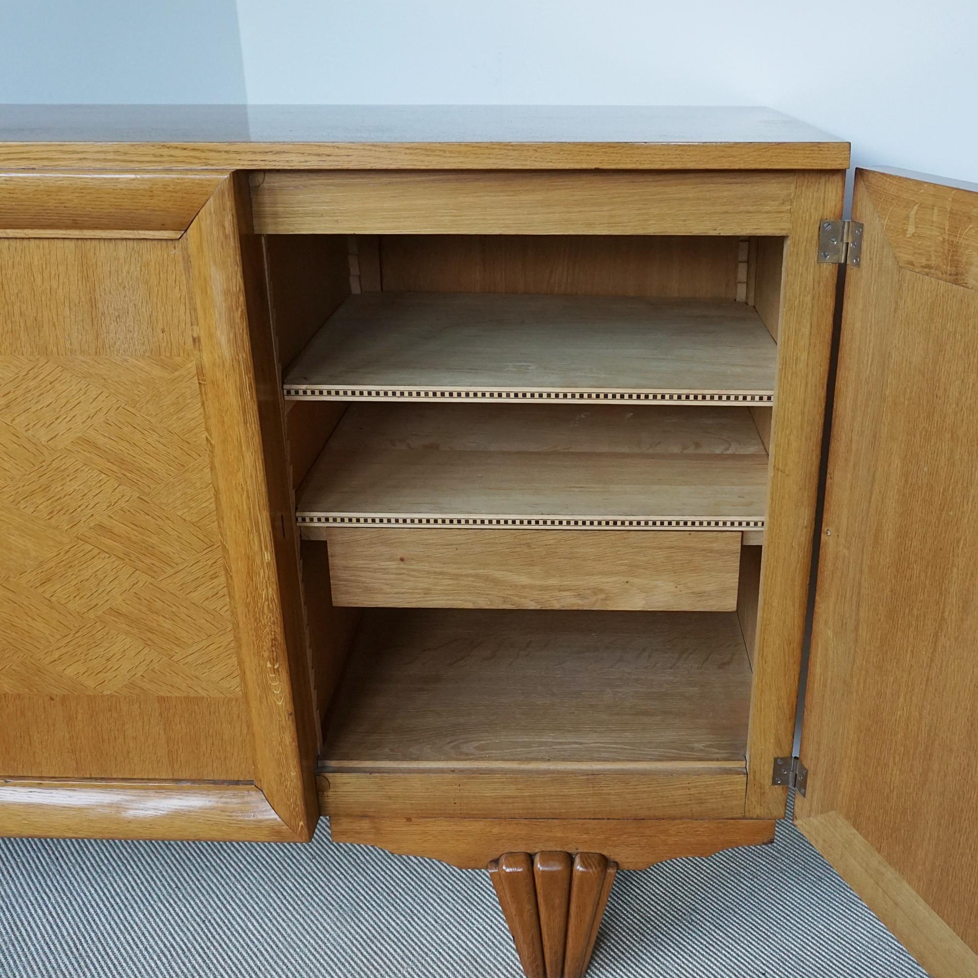 Credenza Art Déco attribuita ad Andre Arbus lunga 2 metri 2