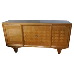 Credenza Art Déco attribuita ad Andre Arbus lunga 2 metri