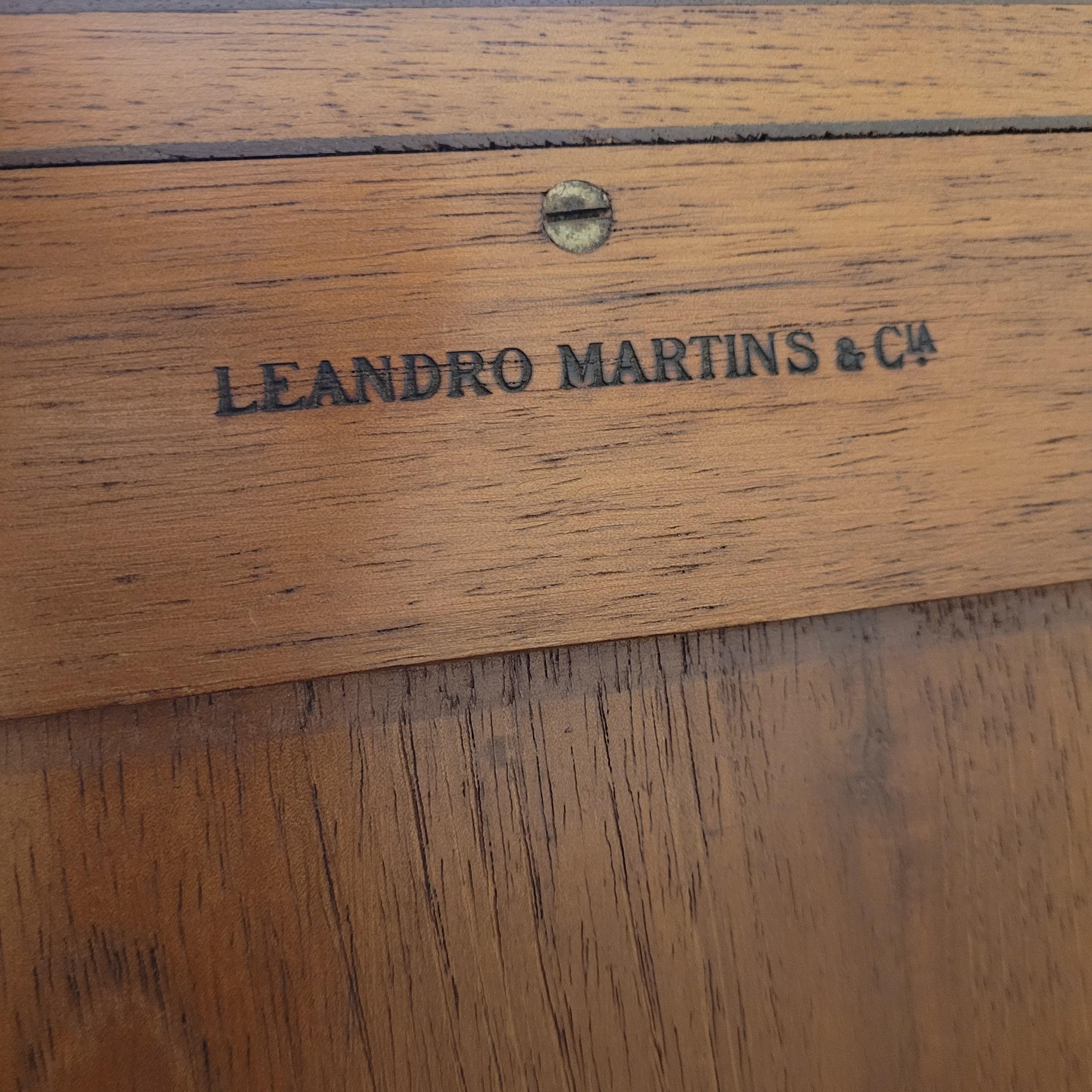 Credenza Buffet Art Deco, Michel Dufet per Leandro Martin Brasile in vendita 9