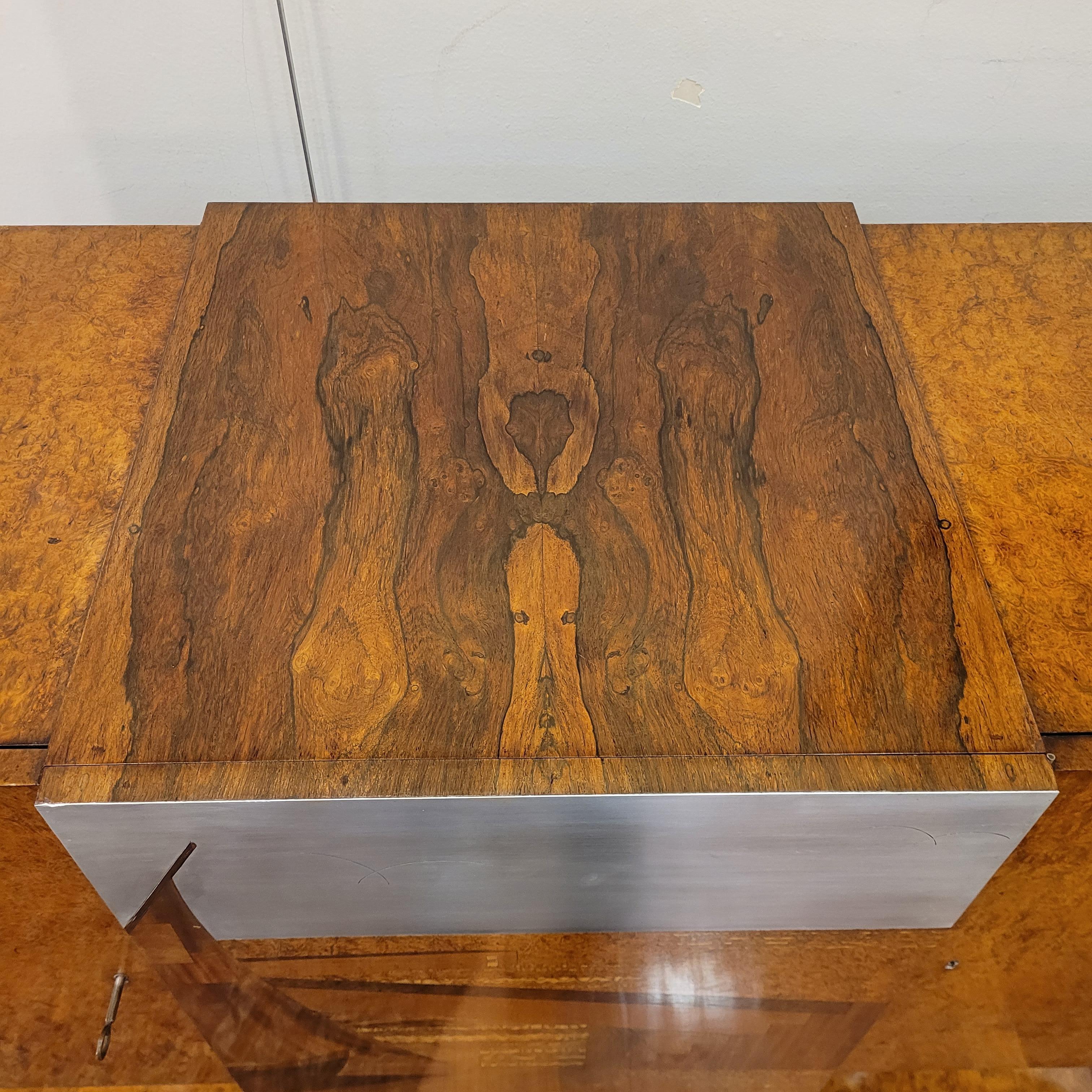 Credenza Buffet Art Deco, Michel Dufet per Leandro Martin Brasile in vendita 12