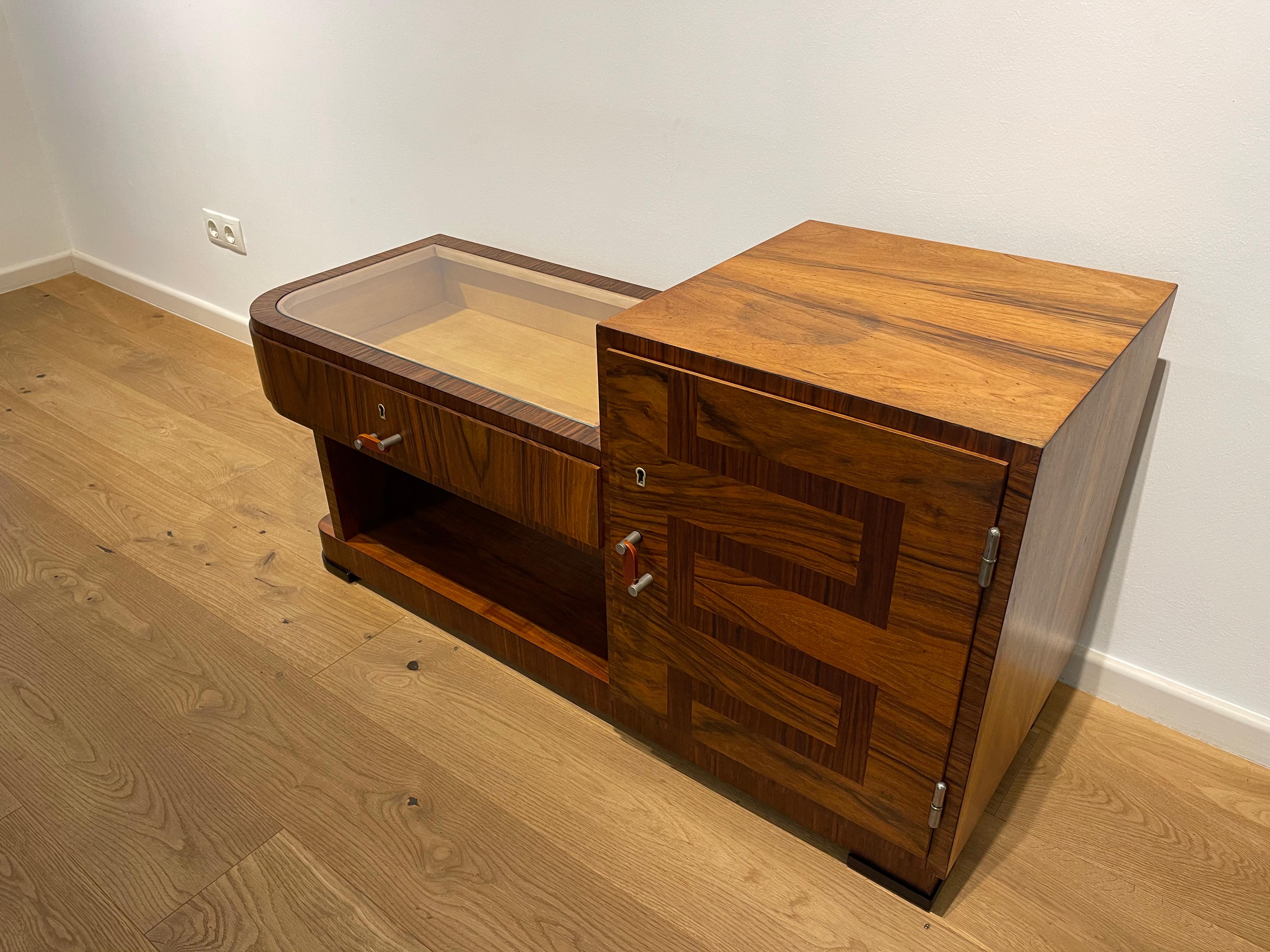 Art Deco Sideboard by Károly Lingel, Hungary, 1930s For Sale 8