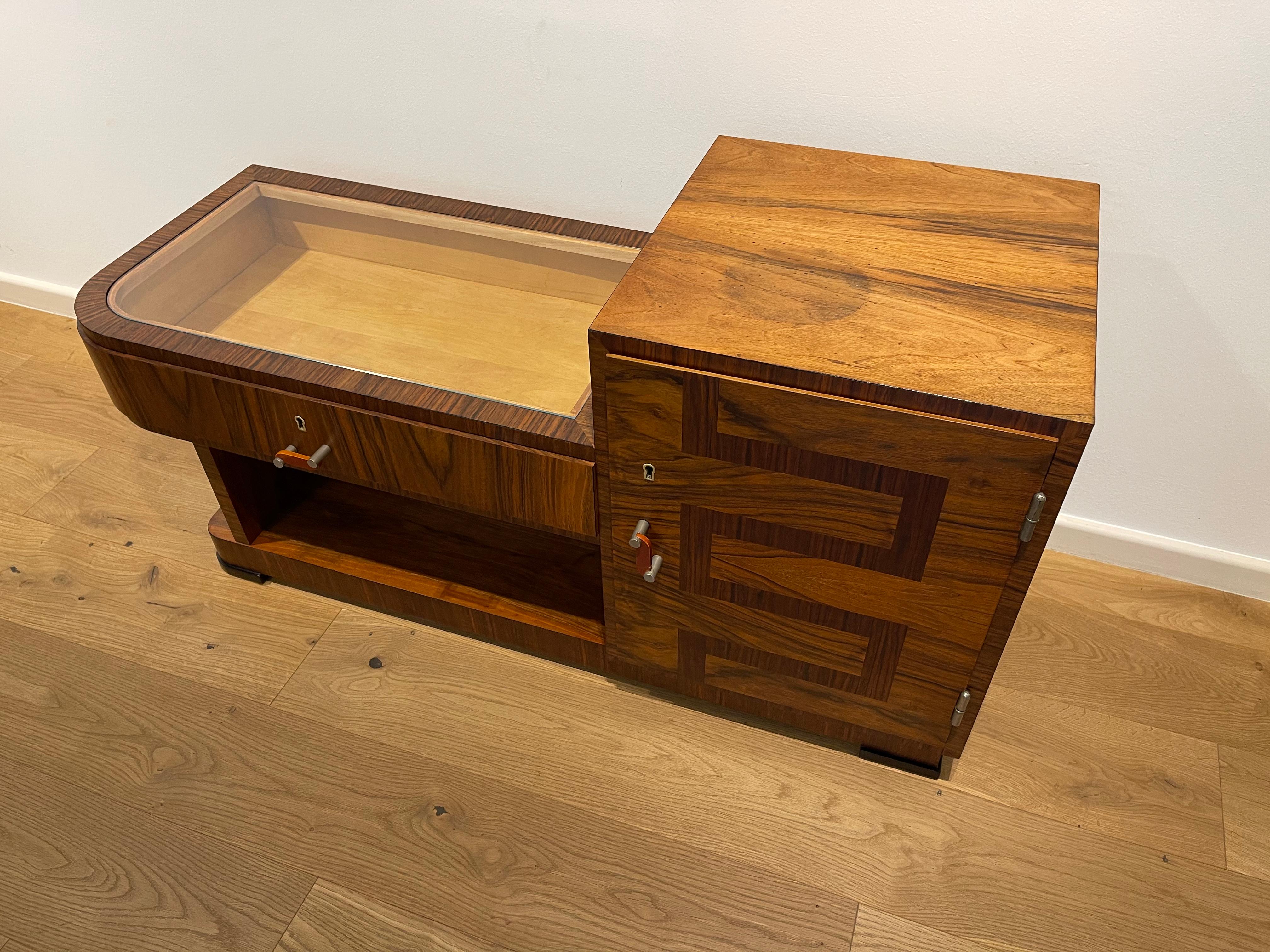 Art Deco Sideboard by Károly Lingel, Hungary, 1930s For Sale 9