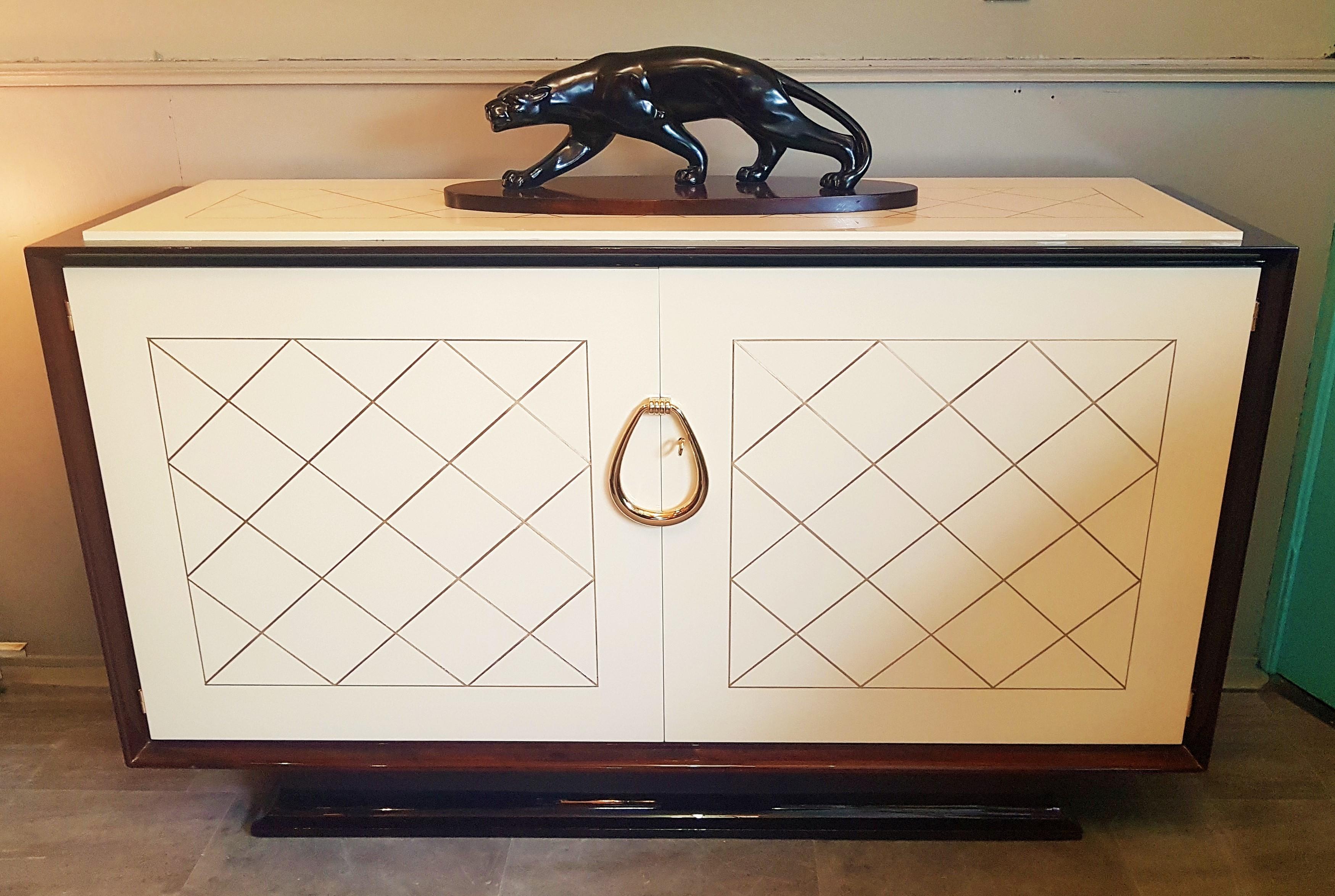 Art Deco Sideboard by Majorelle, France, 1935 For Sale 1