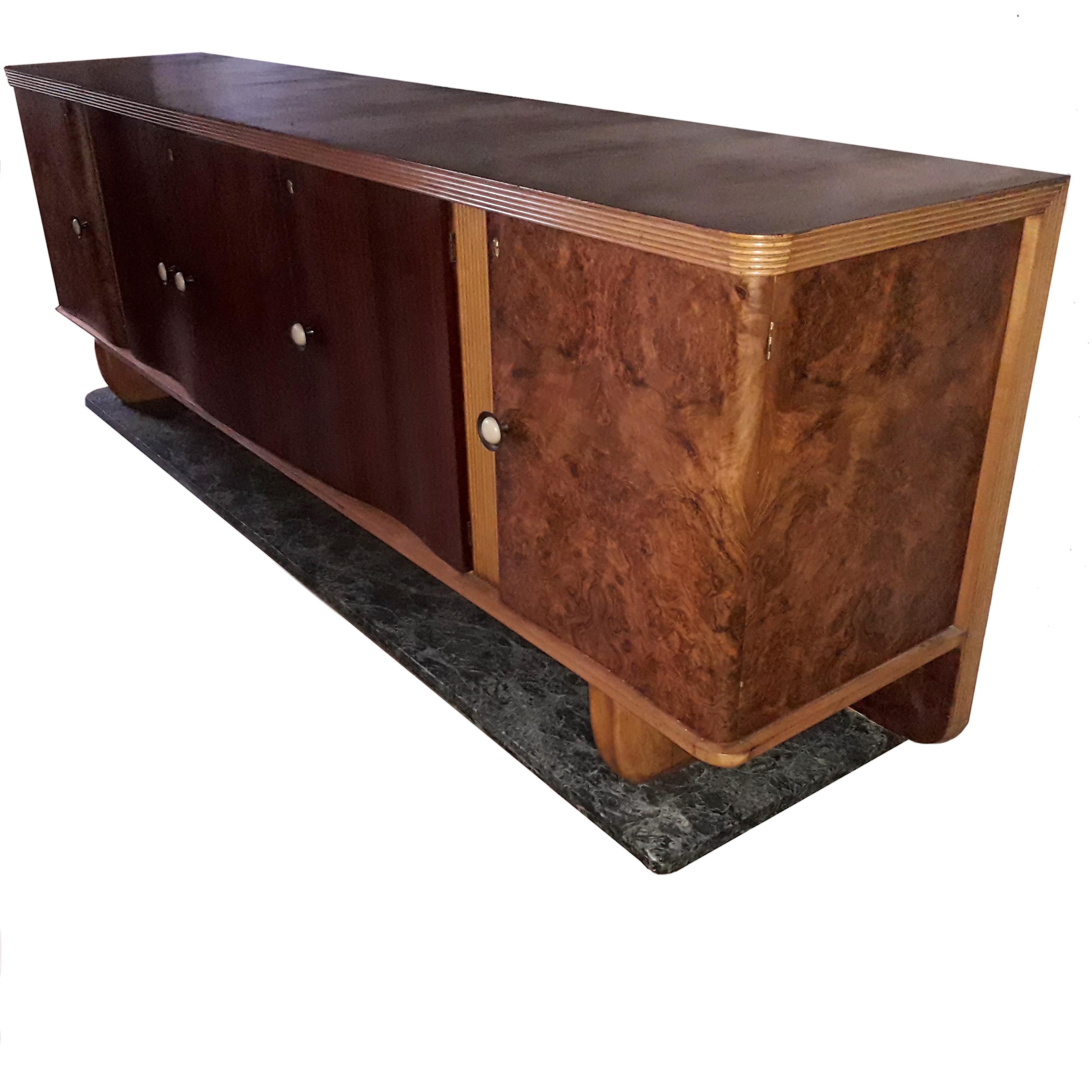 Art Deco Sideboard by Vittorio Dassi, Italy For Sale