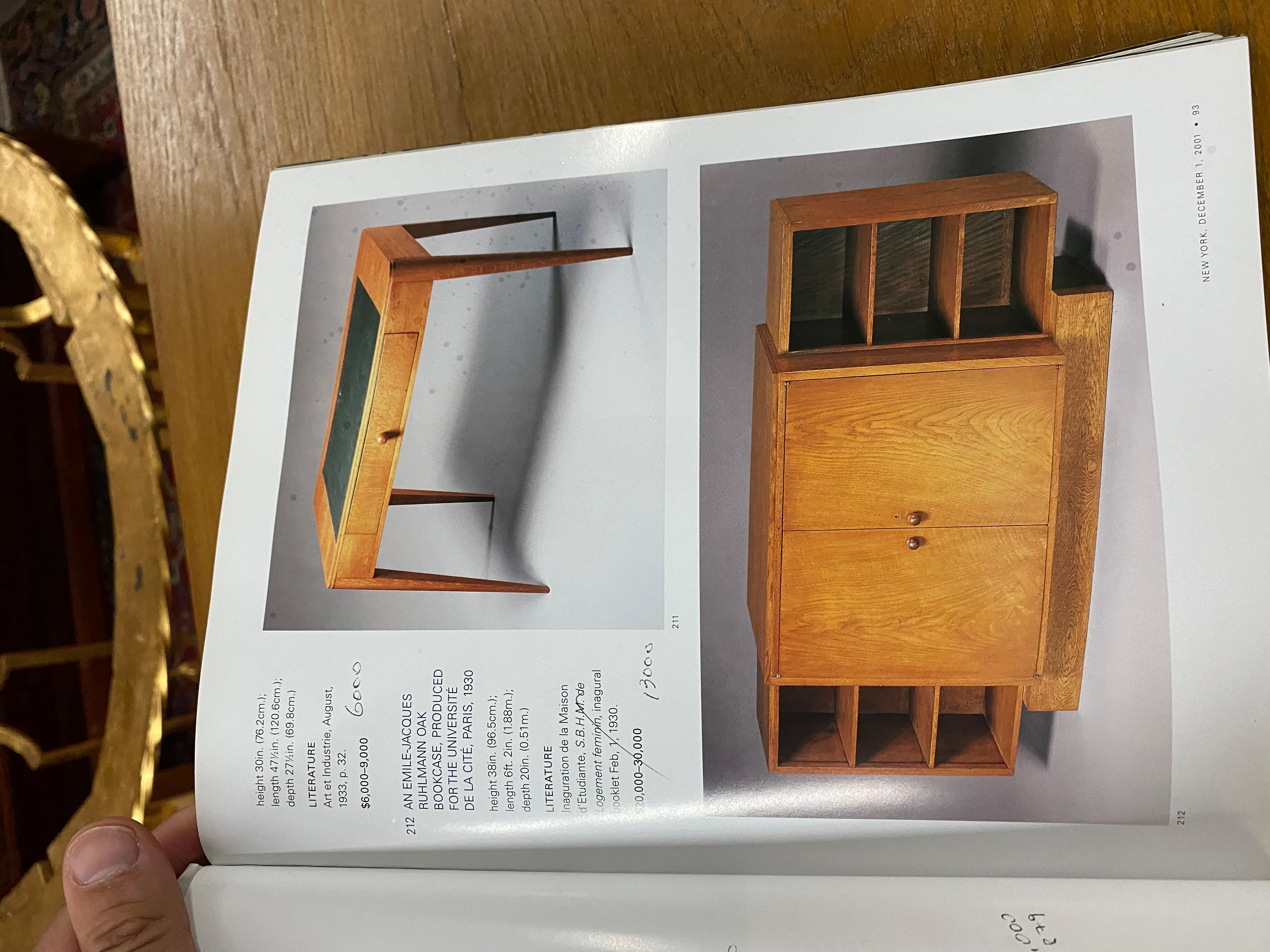 Aparador / Armario Art Déco de Jacques Émile Ruhlmann en venta 4