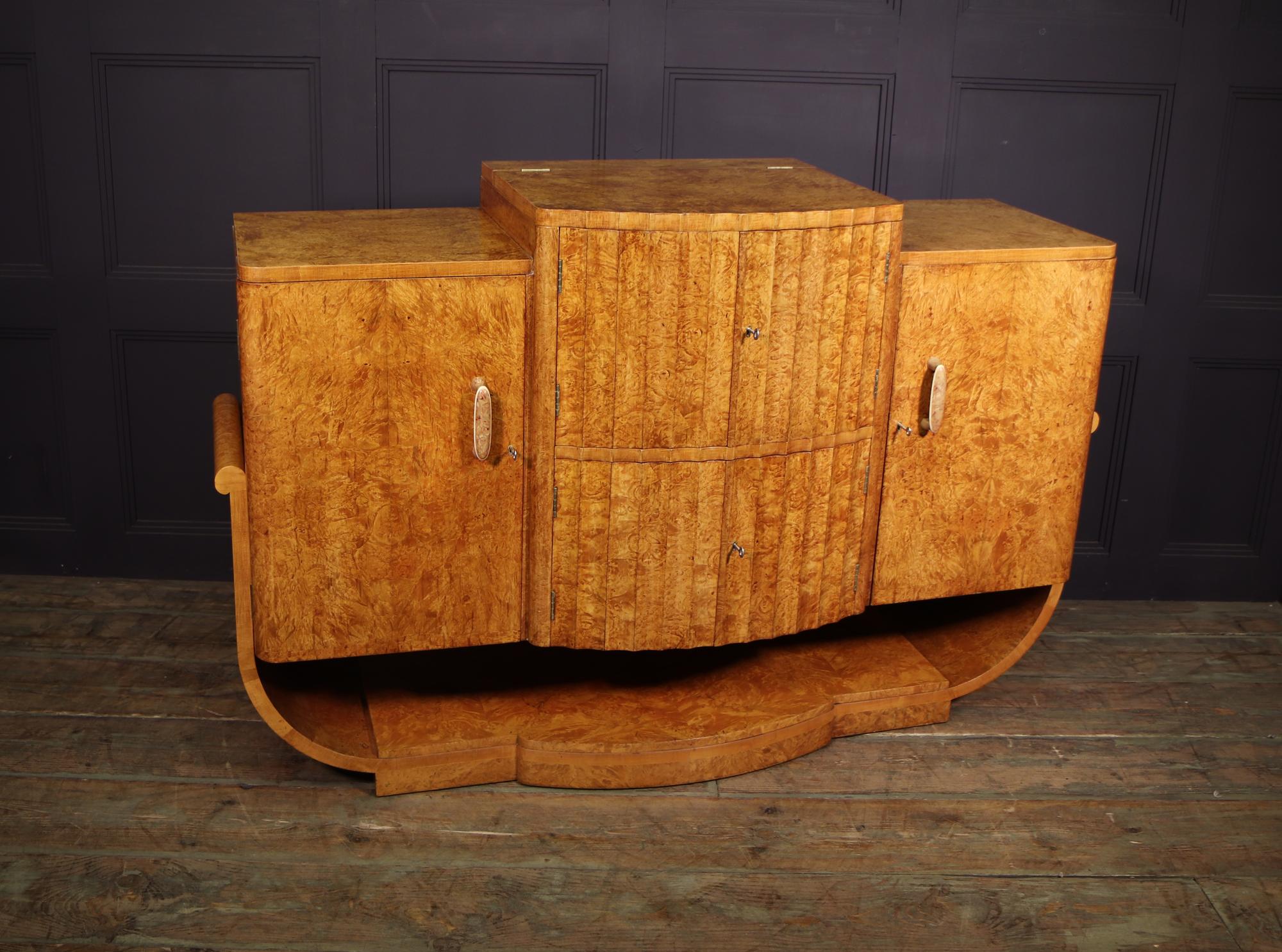 Art Deco Sideboard Cocktail by Epstein 6