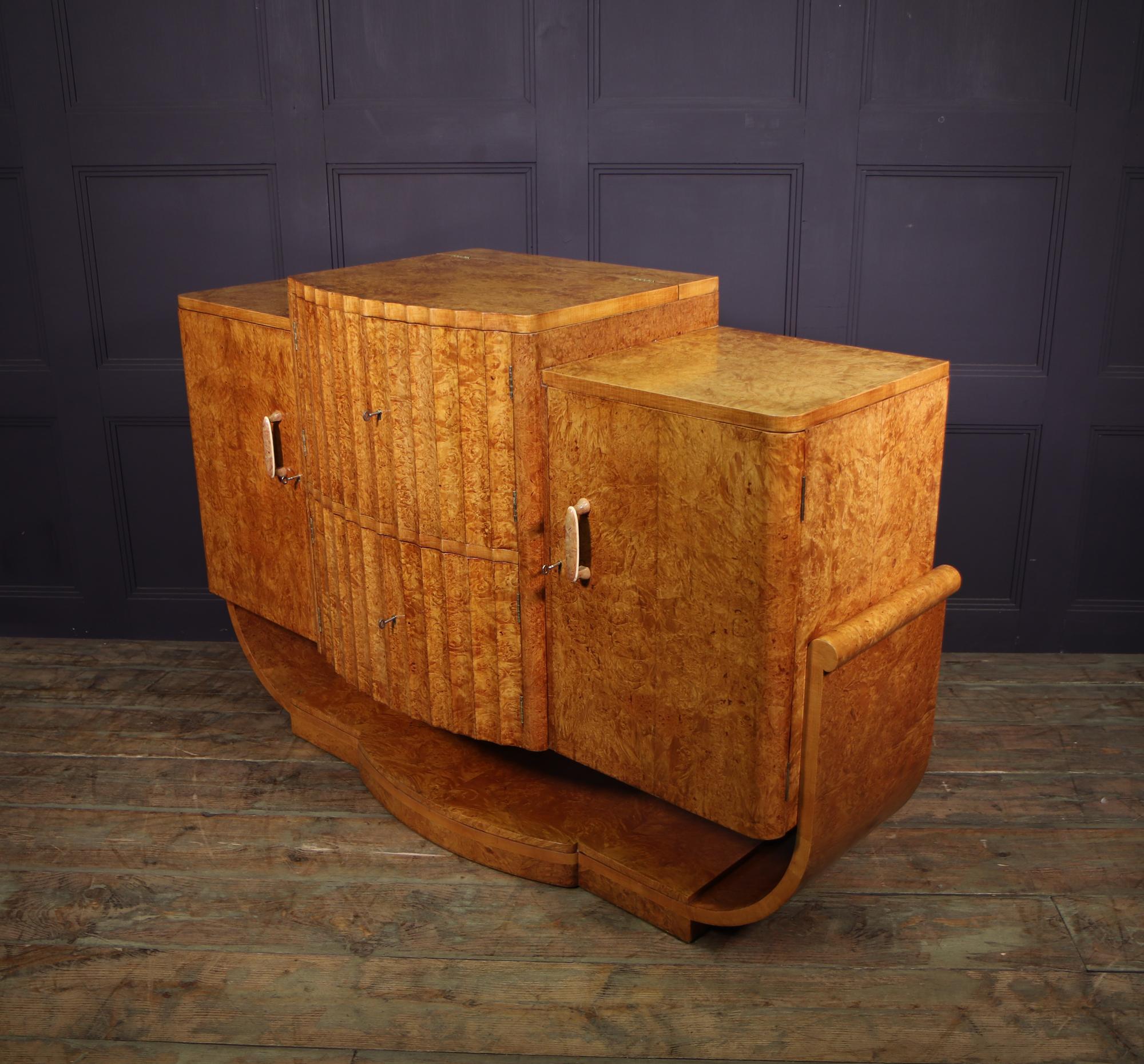 Art Deco Sideboard Cocktail by Epstein 7