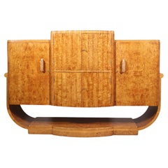 Vintage Art Deco Sideboard Cocktail by Epstein
