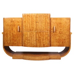 Art-déco- Sideboard-Cocktail von Epstein