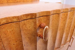 Art Deco Sideboard Cocktail in Burr Maple