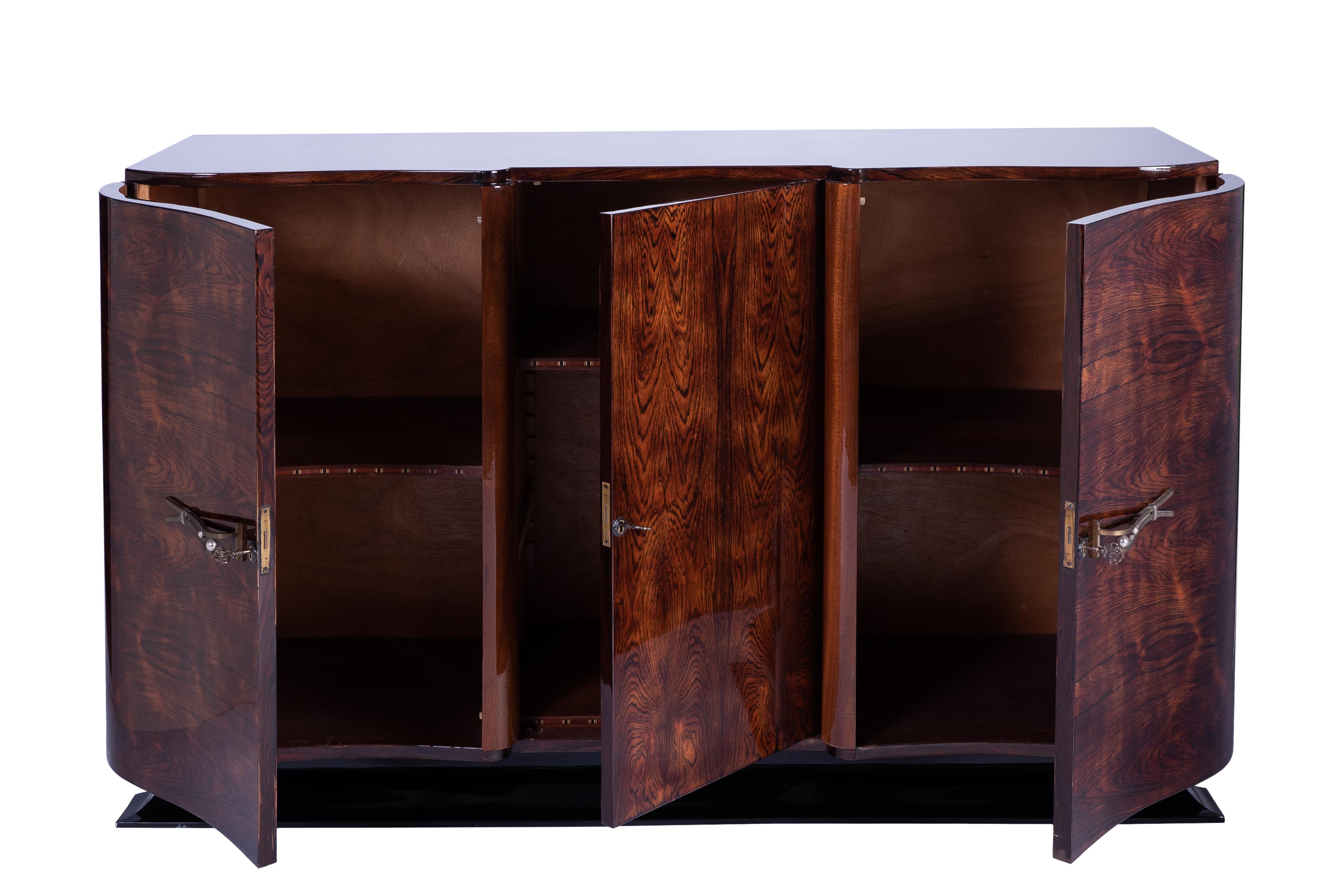 art deco credenza