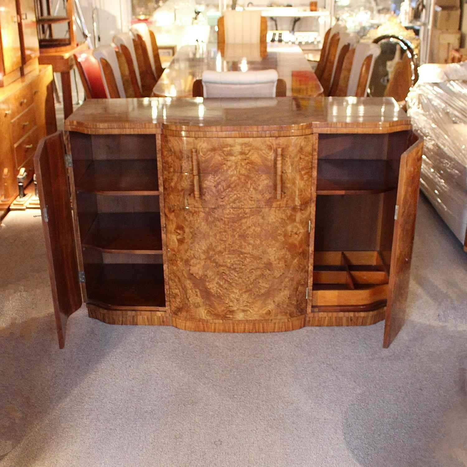 Art Deco Sideboard In Excellent Condition In Forest Row, East Sussex