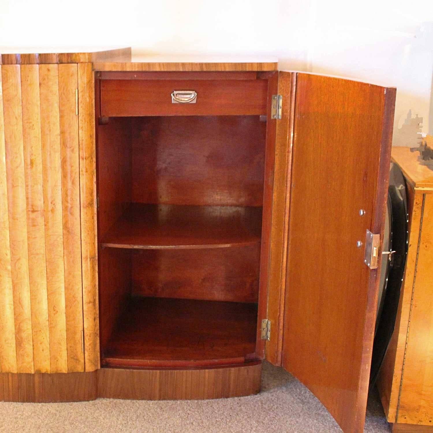 Art Deco Sideboard In Good Condition In Forest Row, East Sussex