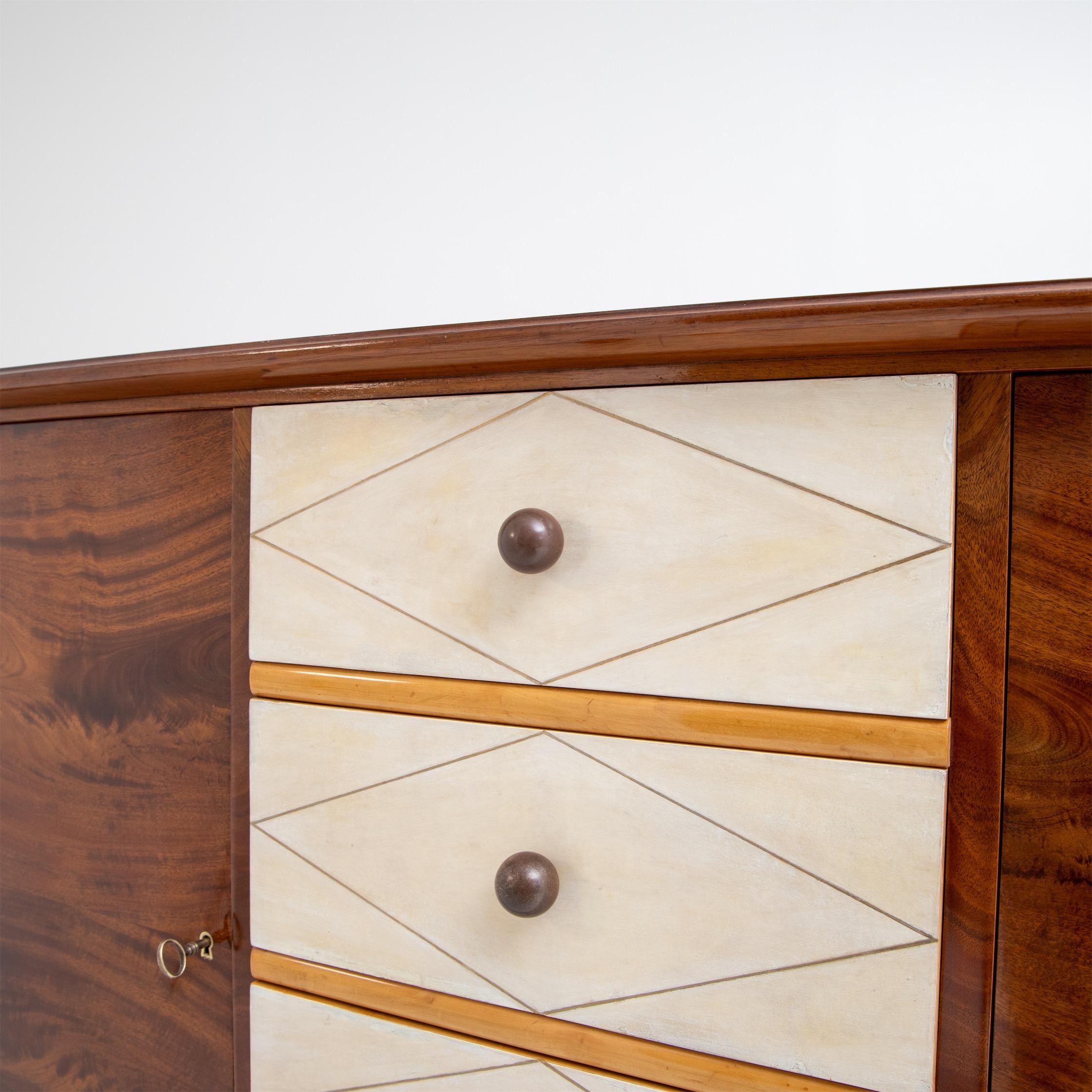 Art Deco Sideboard, France, 1940s 3