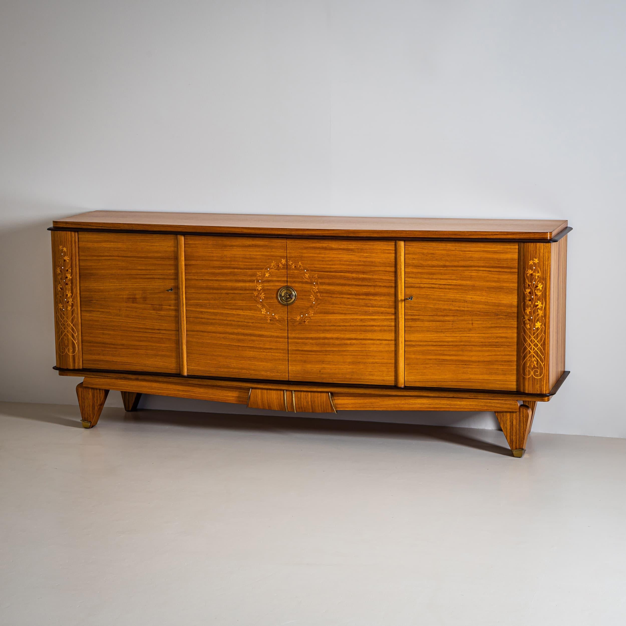 Credenza Art Déco, Francia, 1920 circa In condizioni ottime in vendita a Greding, DE
