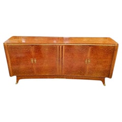 Art Deco sideboard in amboyna burl in the style of Maurice RINCK circa 1930
