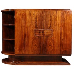 Art Deco Sideboard in Rosewood, France, circa 1930