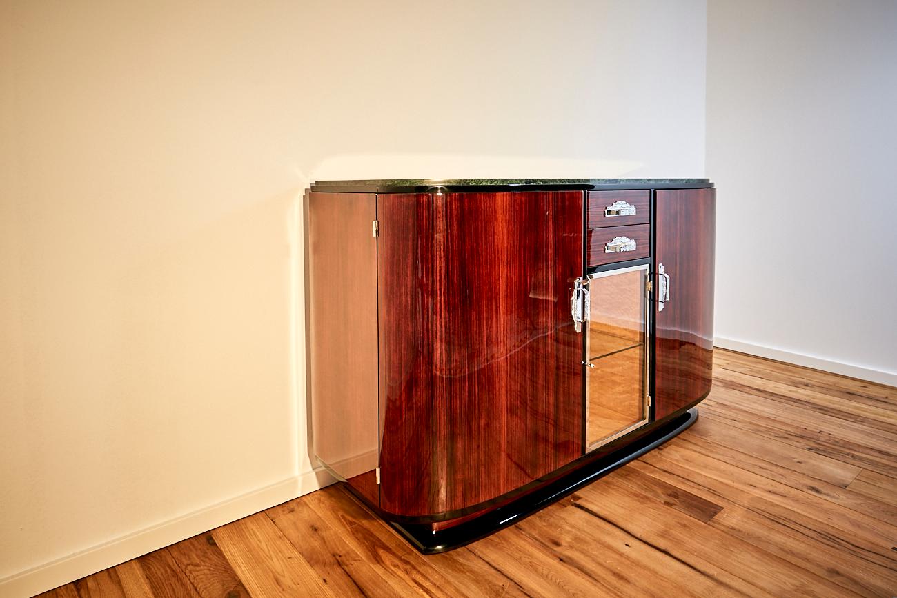 Art Deco Sideboard in Rosewood from France Around 1925 3