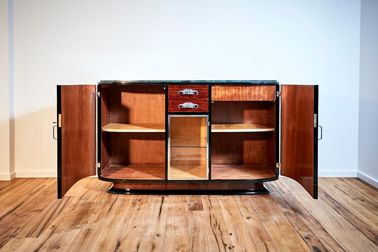 Art Deco Sideboard in Rosewood from France Around 1925 In Good Condition In Greven, DE