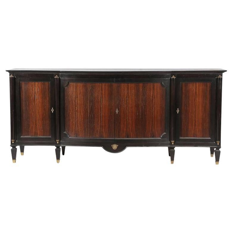 Art Deco Sideboard in the Style of André Arbus, circa 1940 For Sale