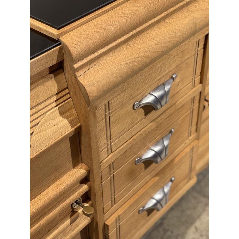 Art Deco Sideboard in the style of Charles Dudouyt, France, 1940s For Sale 8