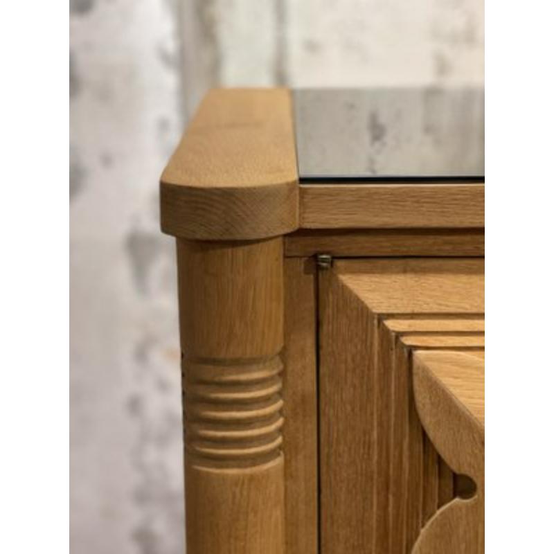 French Art Deco Sideboard in the style of Charles Dudouyt, France, 1940s For Sale