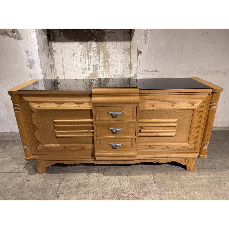 20th Century Art Deco Sideboard in the style of Charles Dudouyt, France, 1940s For Sale