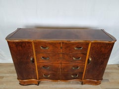 Art Decò Sideboard in Walnut and Maple