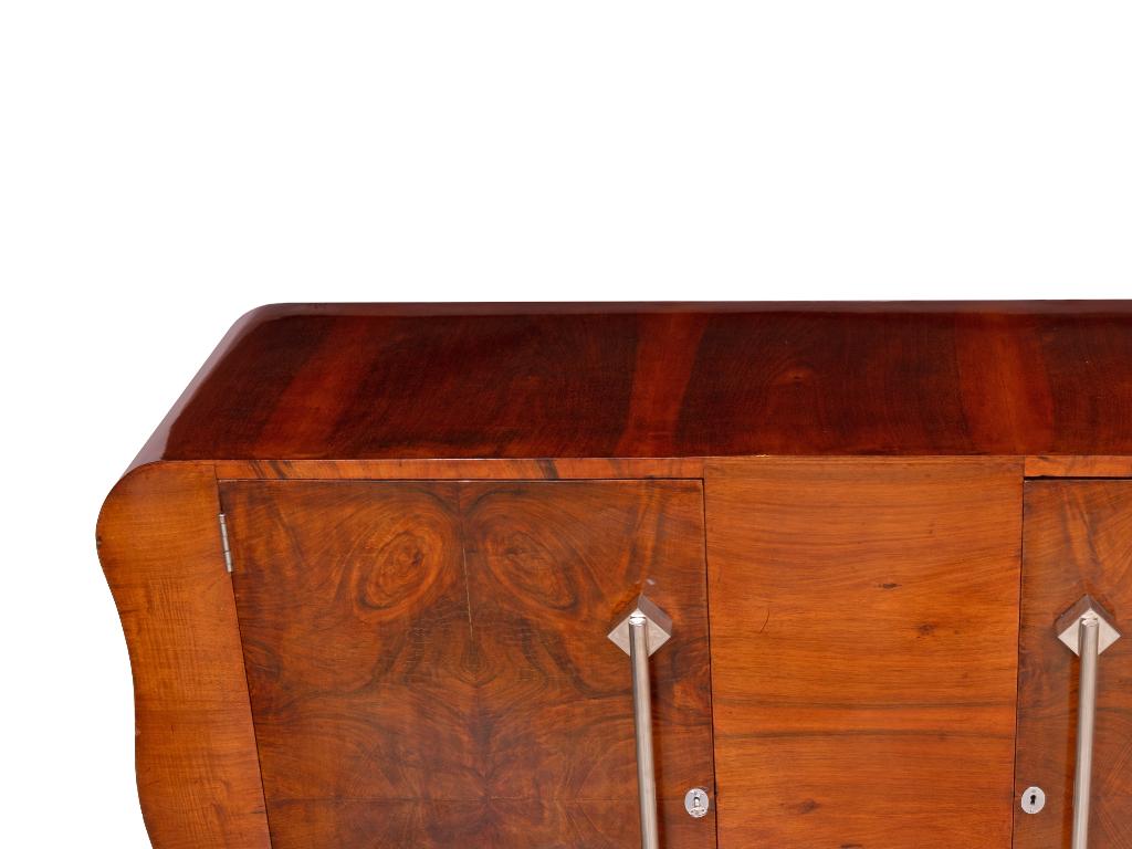 Buffet Art Déco en ronce de noyer en vente 2