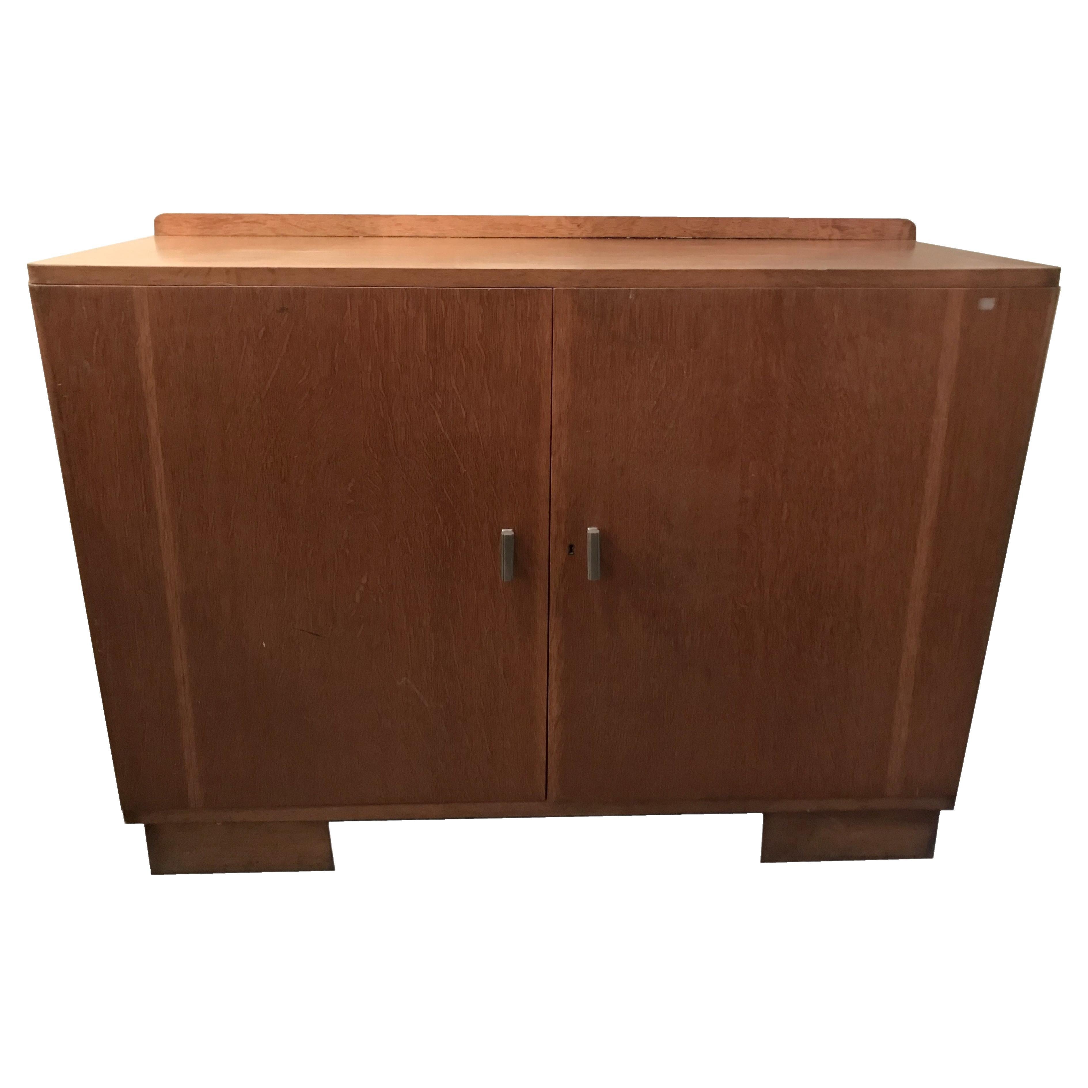 Art Deco Sideboard in Wood, 1930 For Sale