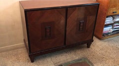 Art Deco Sideboard in walnut wood