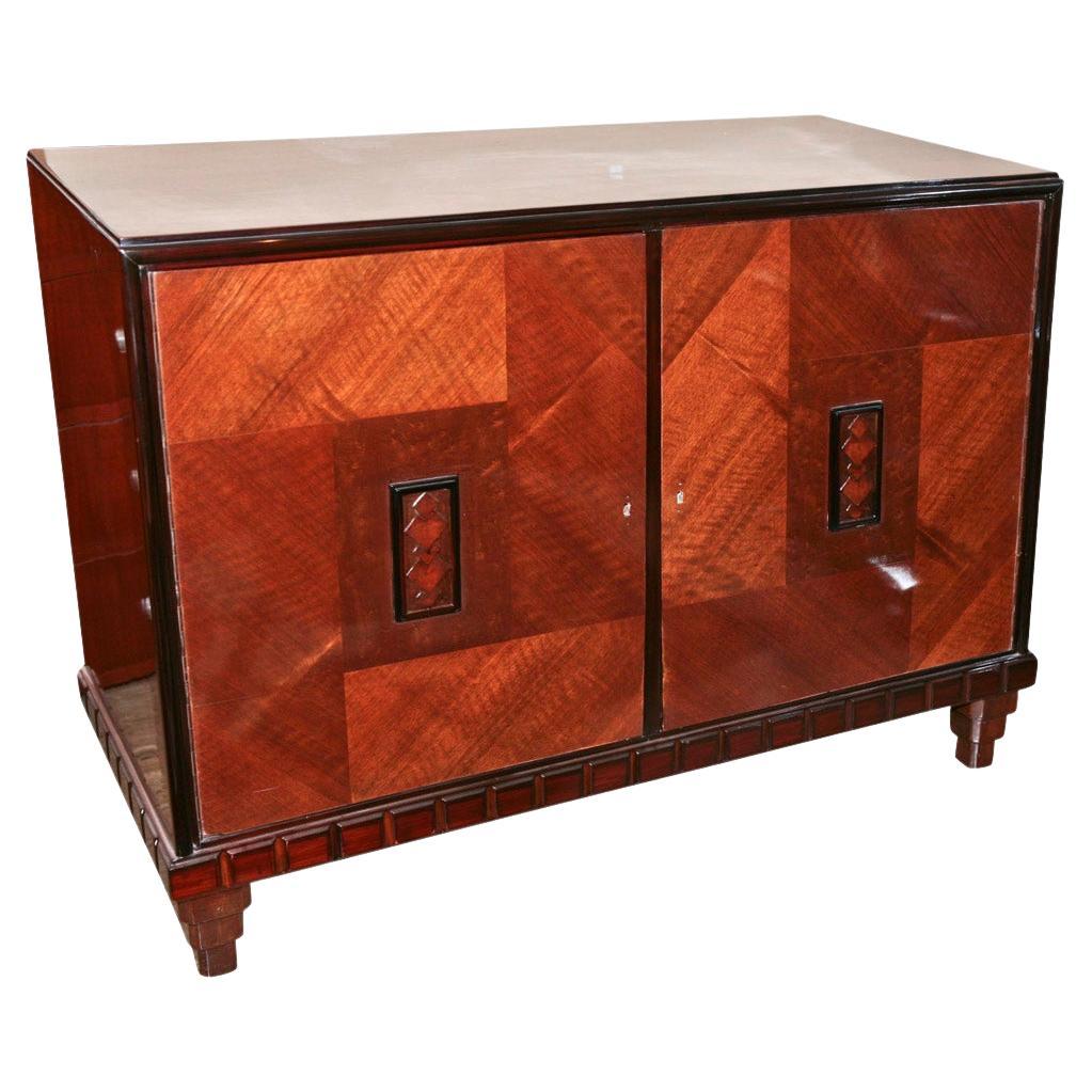 Art Deco Sideboard in Wood For Sale