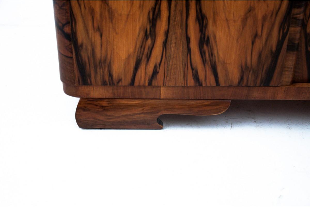 Art Deco sideboard, Poland, 1940s. For Sale 6