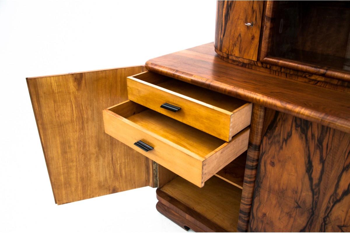 Art Deco sideboard, Poland, 1940s. For Sale 1
