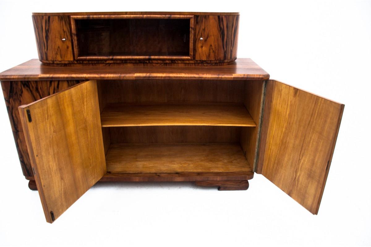 Art Deco sideboard, Poland, 1940s. For Sale 2