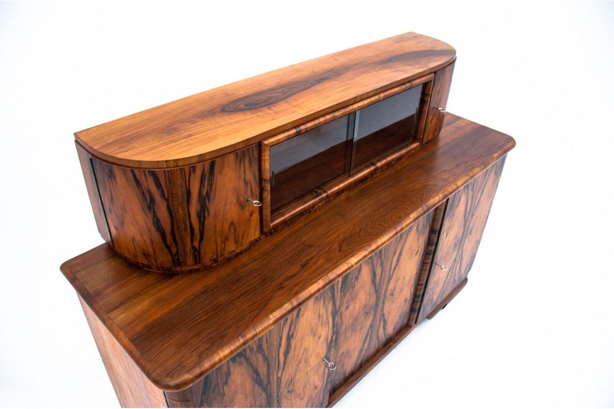Art Deco sideboard, Poland, 1940s. For Sale 3