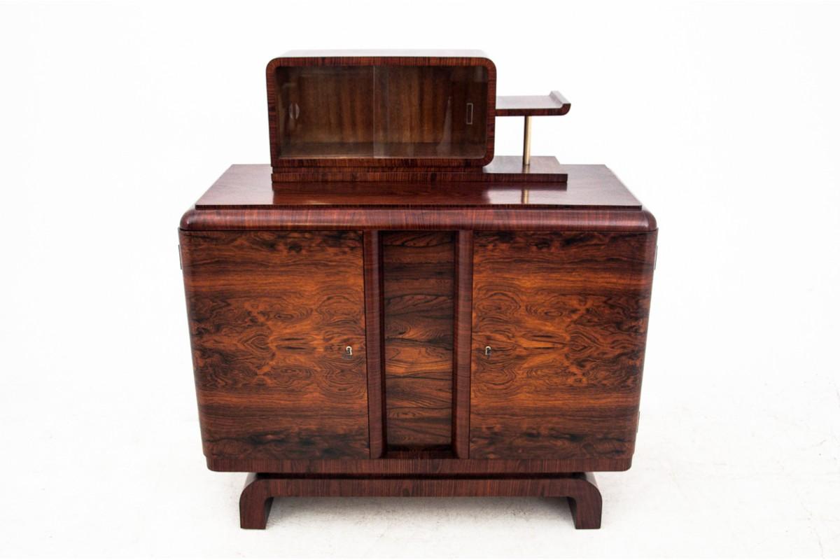 Art Deco sideboard, Poland, 1950s For Sale 1