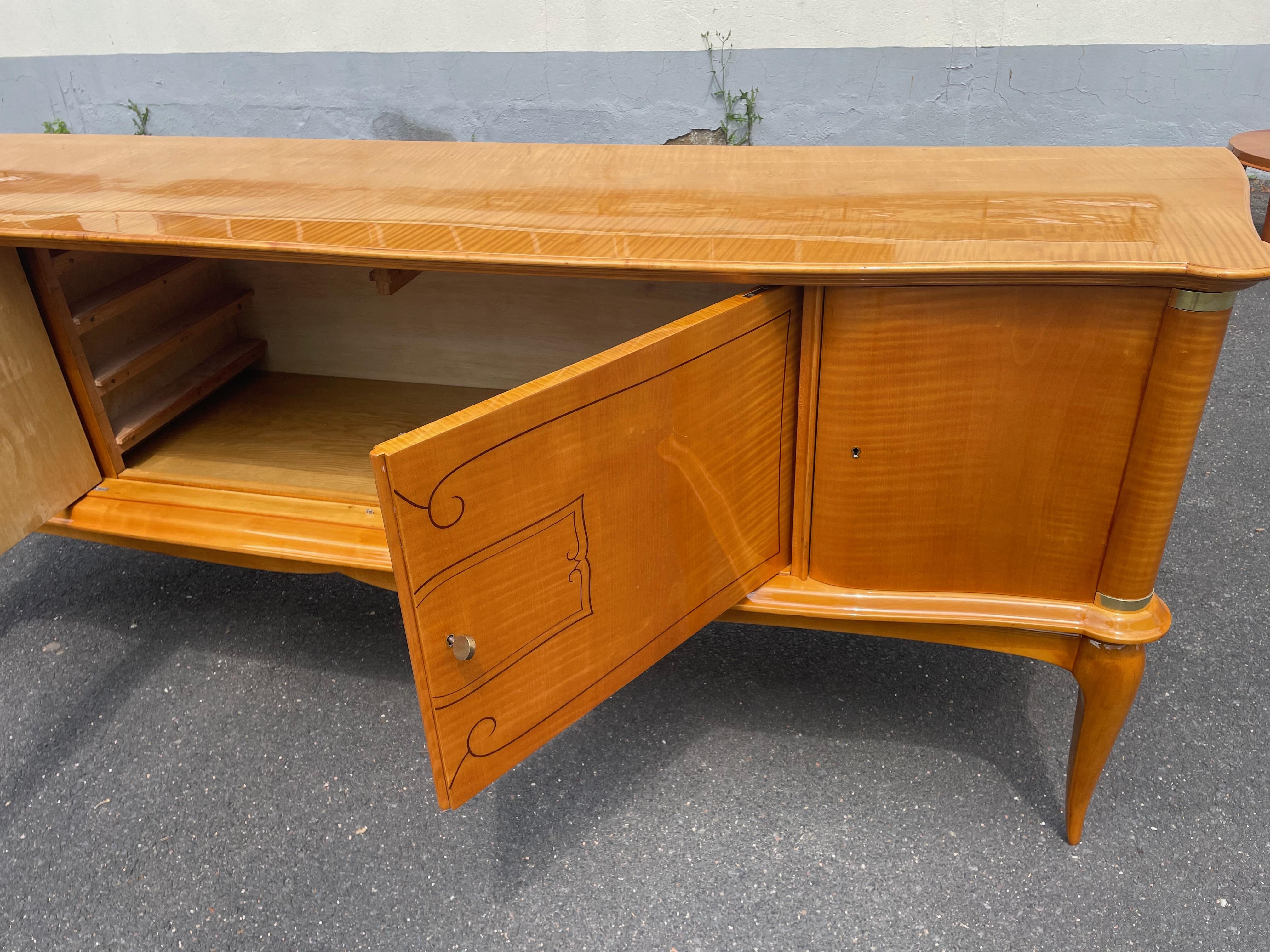 Art Déco Sideboard. René Prou. France late 1930s. For Sale 6