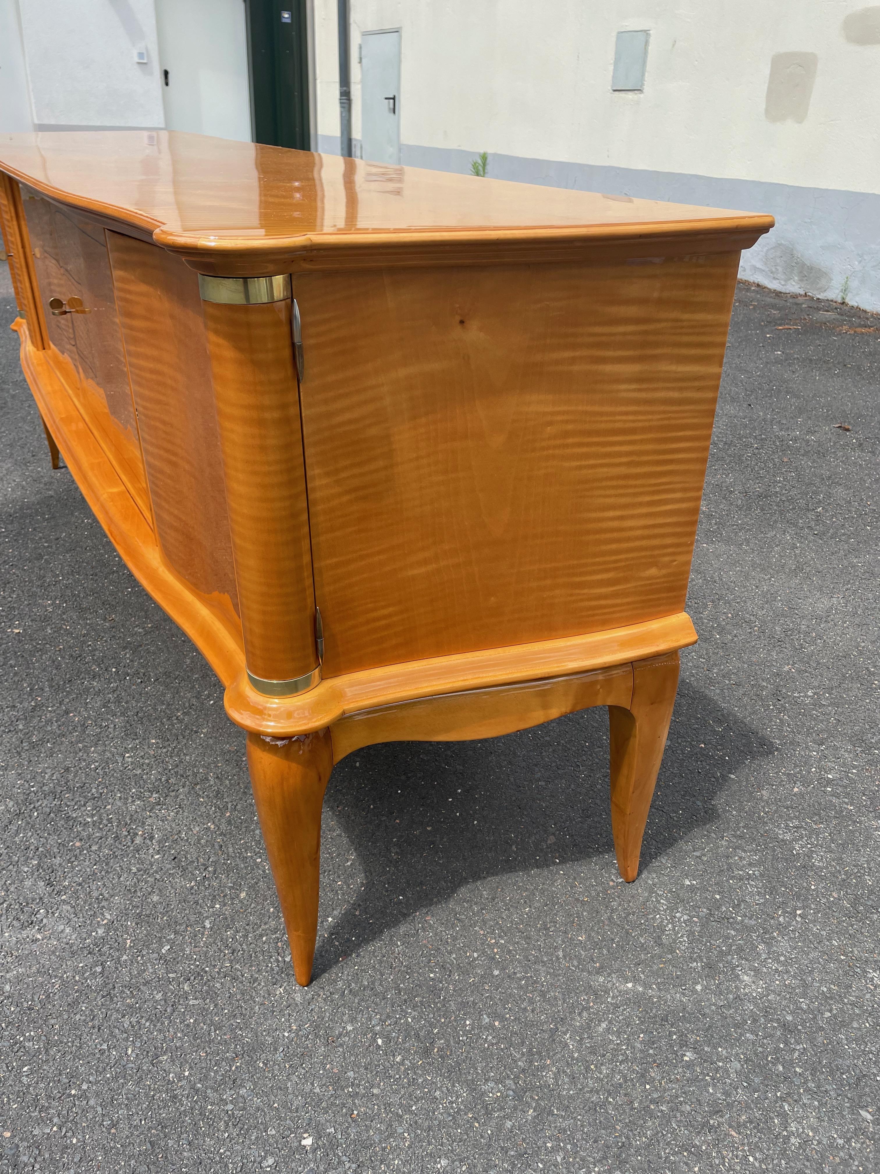 Art Deco Art Déco Sideboard. René Prou. France late 1930s. For Sale