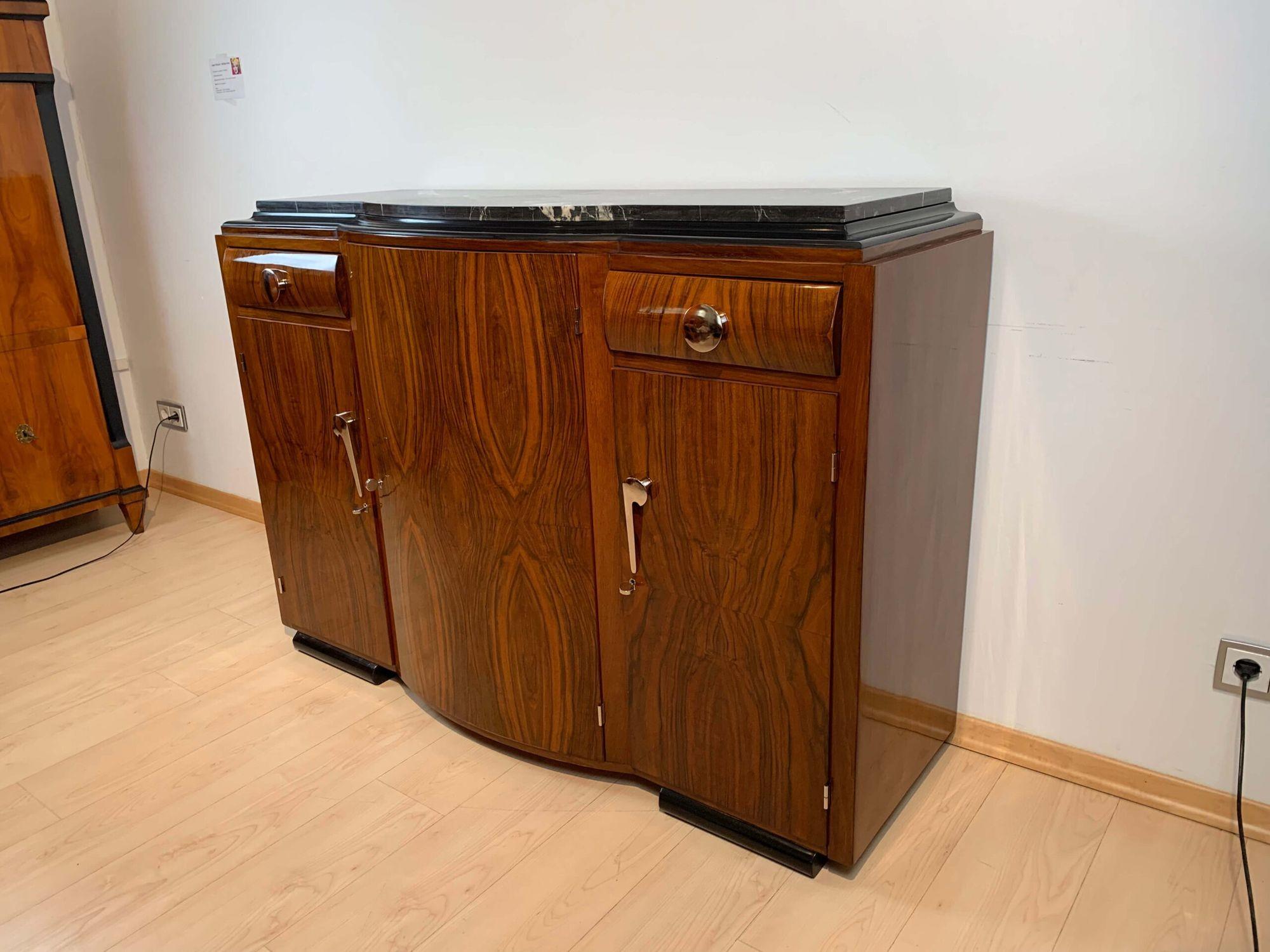 buffet 1930 dessus marbre prix