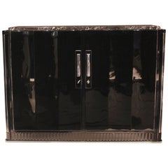 Art Deco Sideboard with Cannelured Front, France, circa 1930