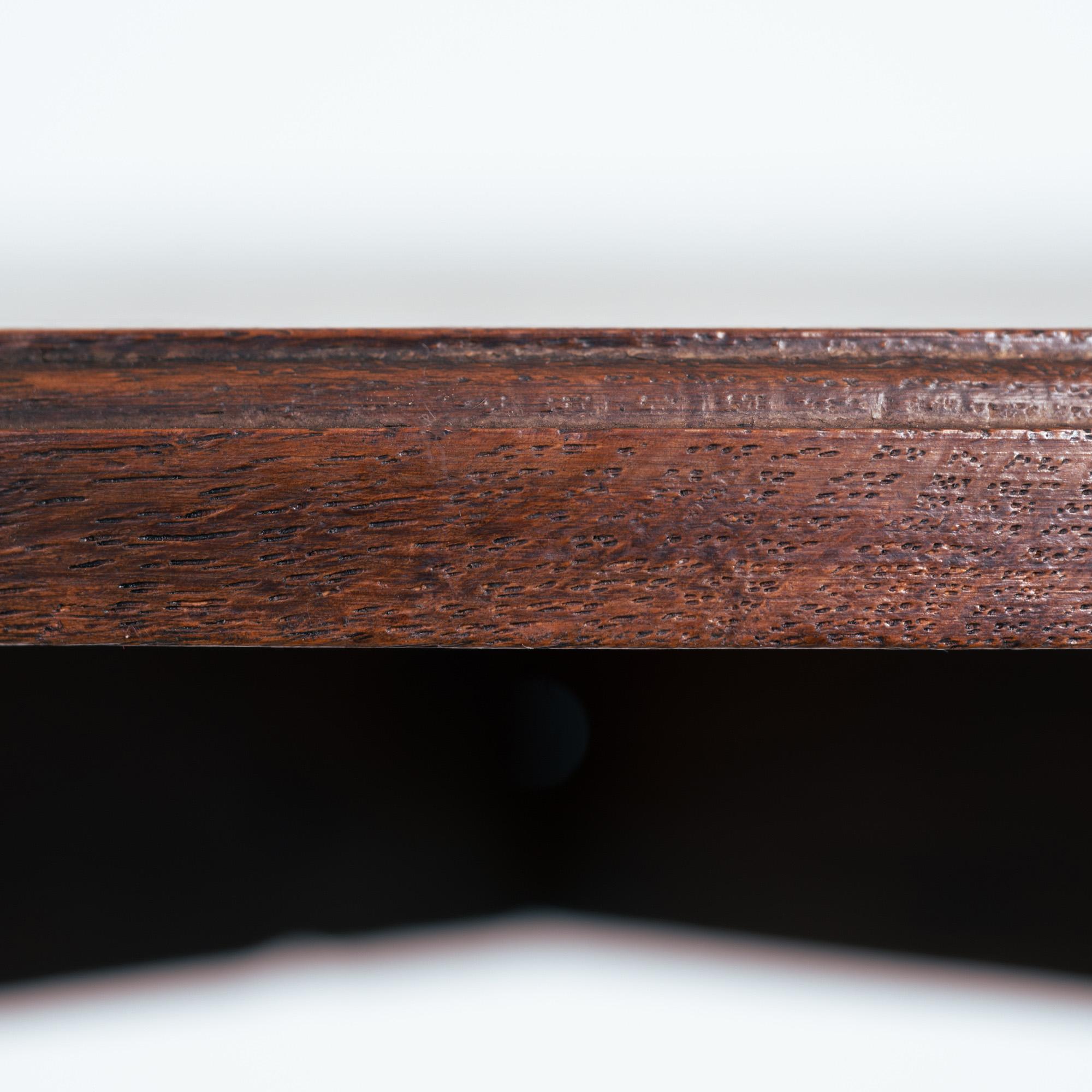Table d'appoint Art déco en Oak Oak et Wood Wood Wood, Pays-Bas, années 1920 en vente 3