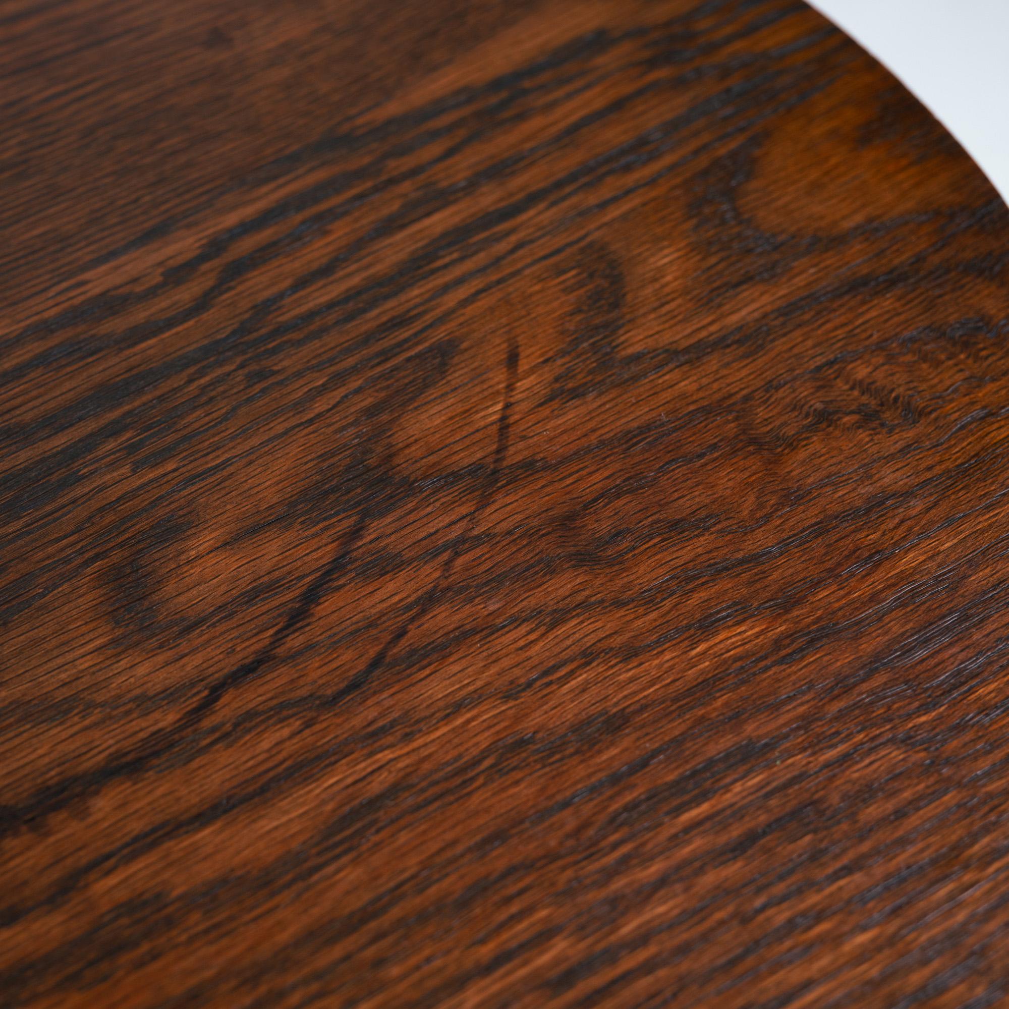 Table d'appoint Art déco en Oak Oak et Wood Wood Wood, Pays-Bas, années 1920 en vente 5