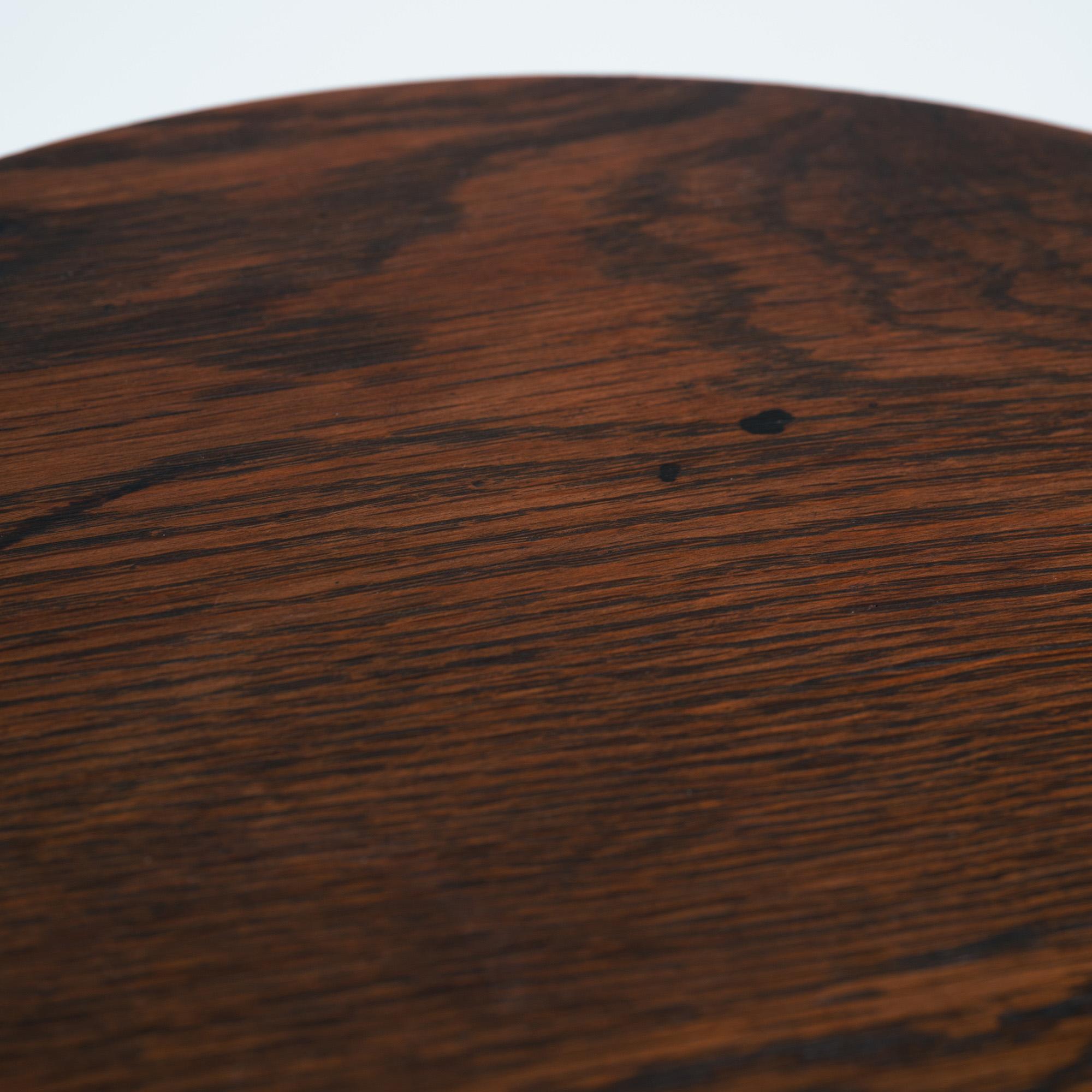 Table d'appoint Art déco en Oak Oak et Wood Wood Wood, Pays-Bas, années 1920 en vente 6