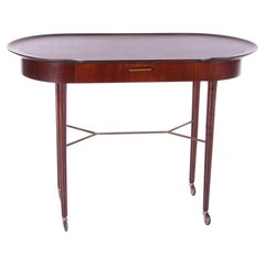Art Deco Sidetable of Mahogany Design by a.Patijn by Zijlstra Joure