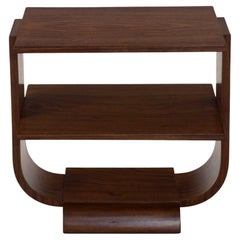 Art Deco Sidetable with two shelves, 1920s