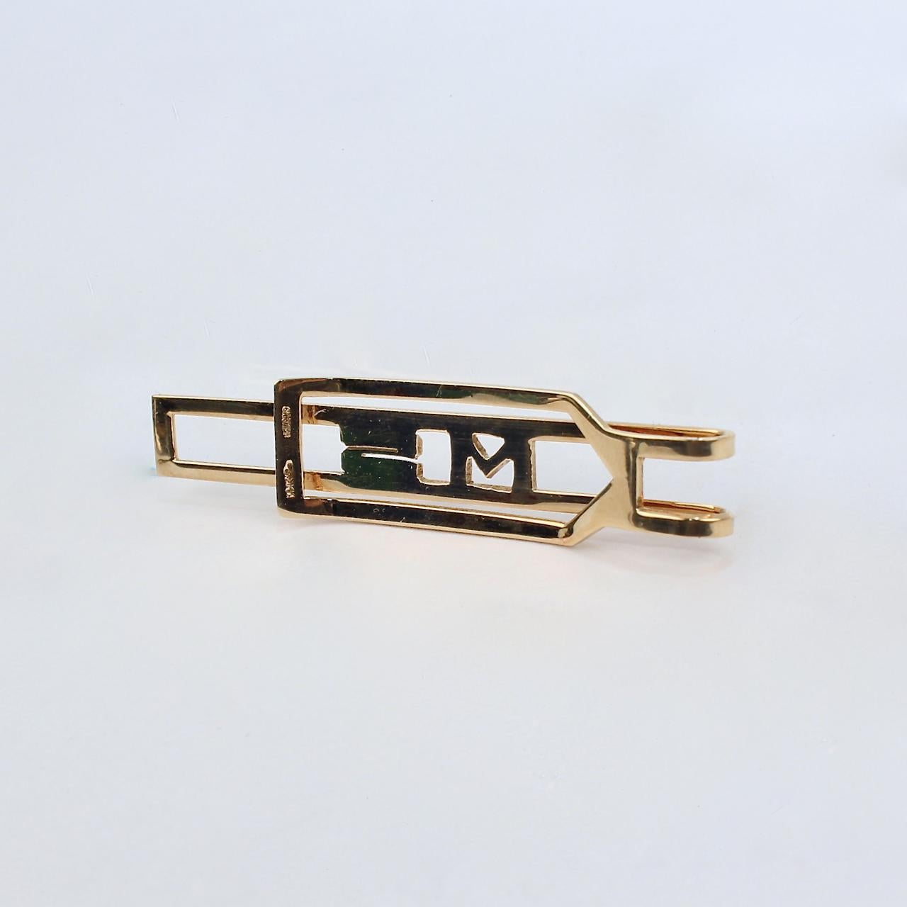 Art Deco Signed Cartier 14 Karat 