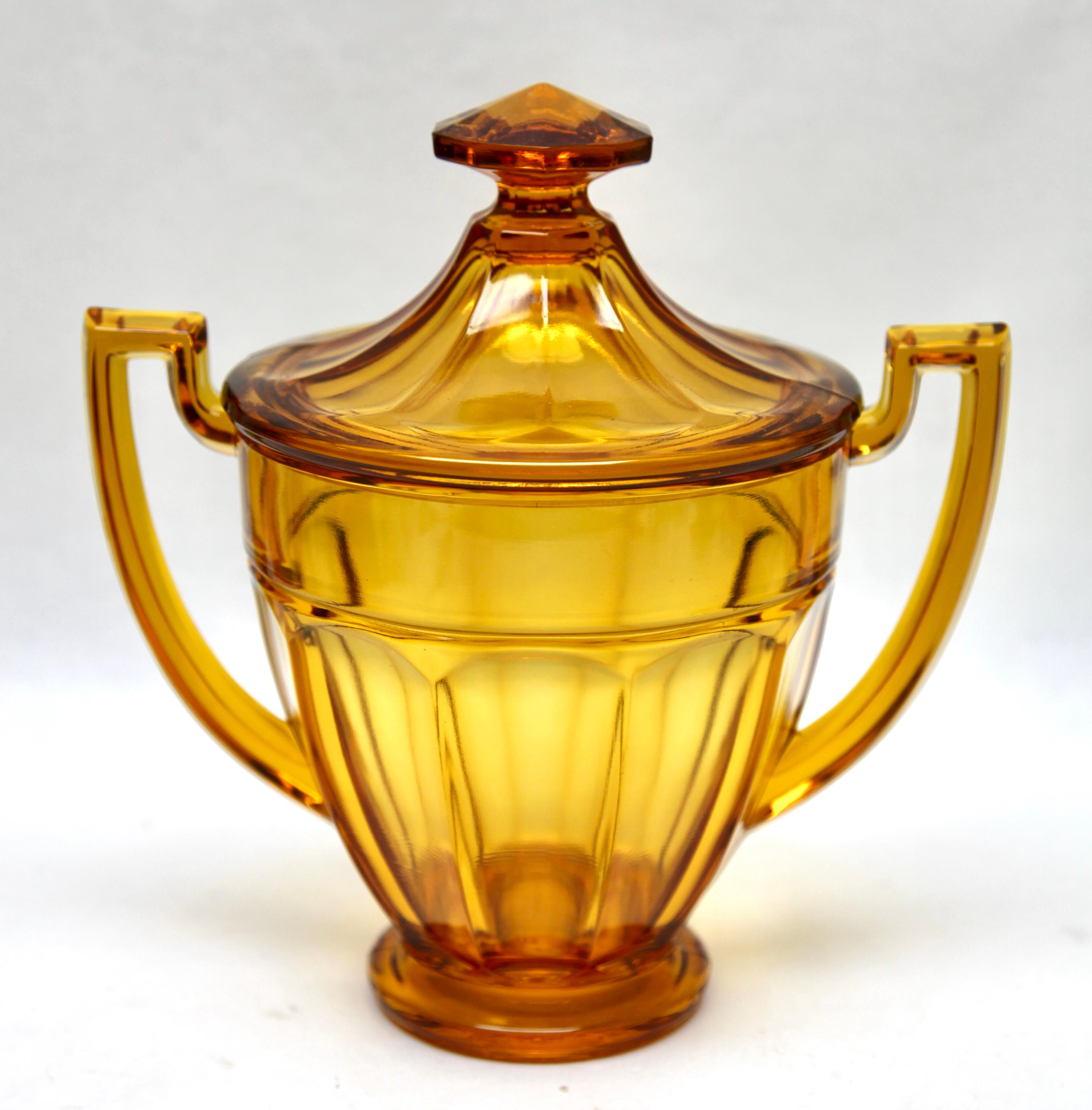 Val Saint Lambert in their Luxval series, in the 1930s. The vase is marked on the inside: 
