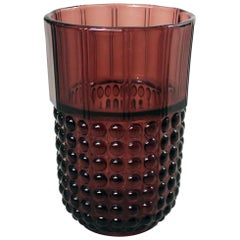 Art Deco Signed Val Saint Lambert Luxval Vase "Igor" Glass Crystal